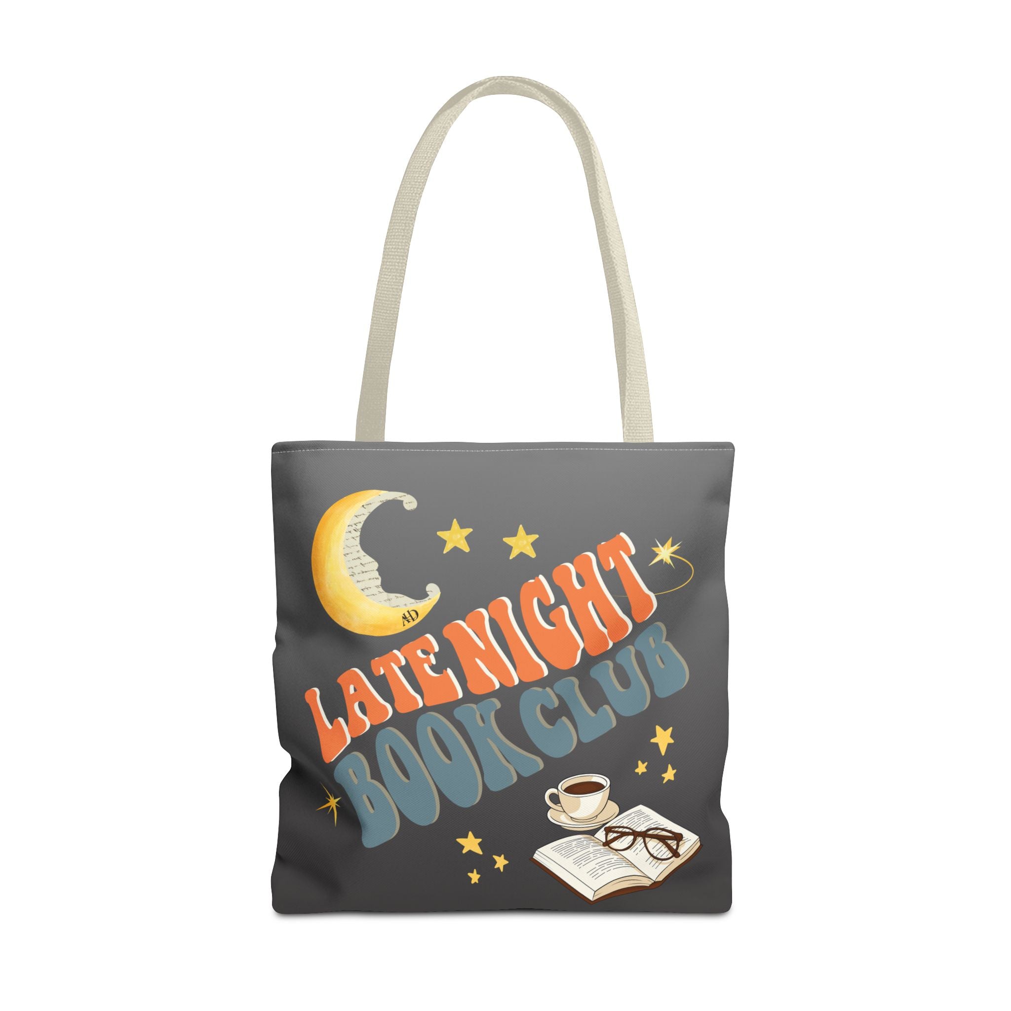 Late Night Book Club Polyester Tote Bag - Image 12
