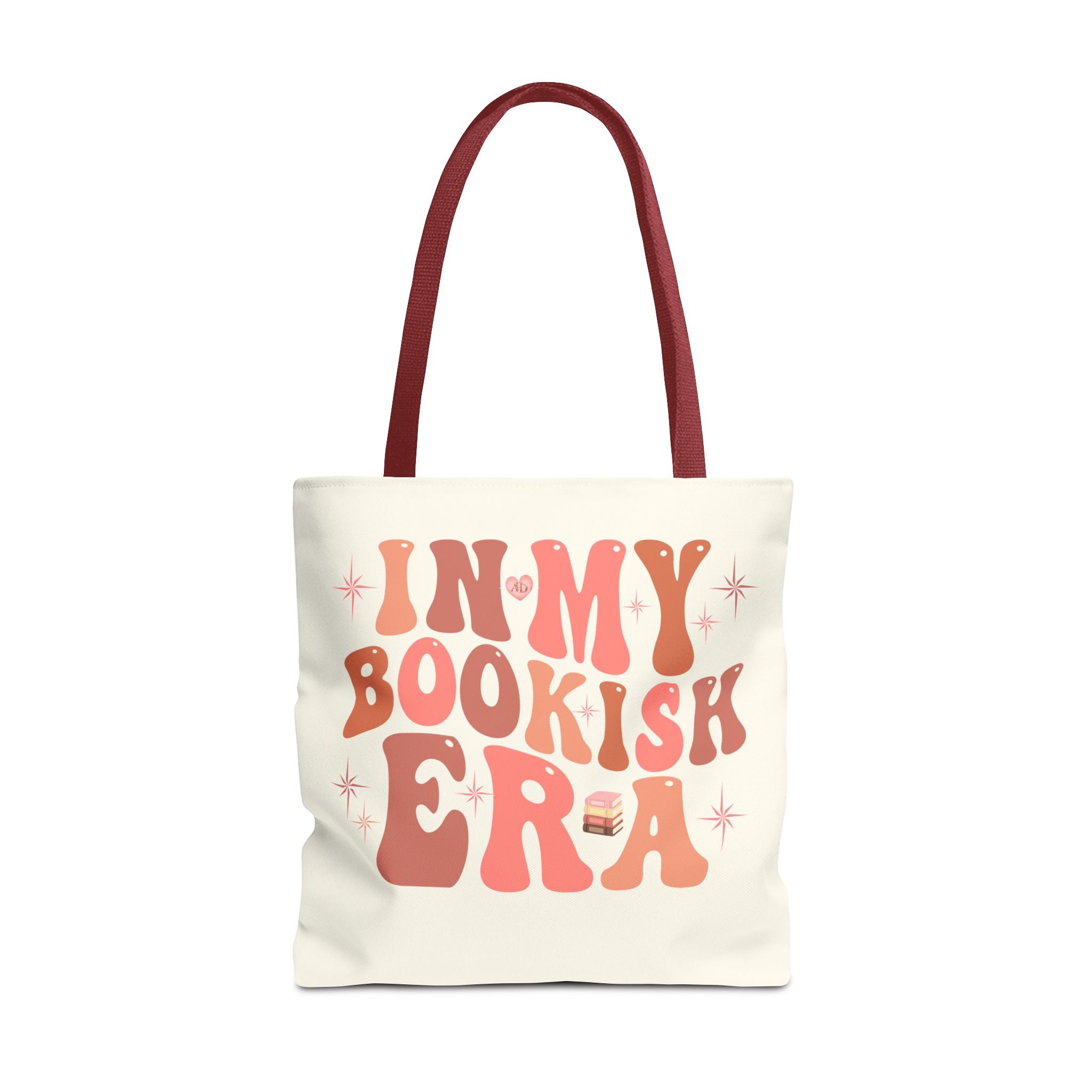 In My Bookish Era Retro Polyester Tote - Image 6