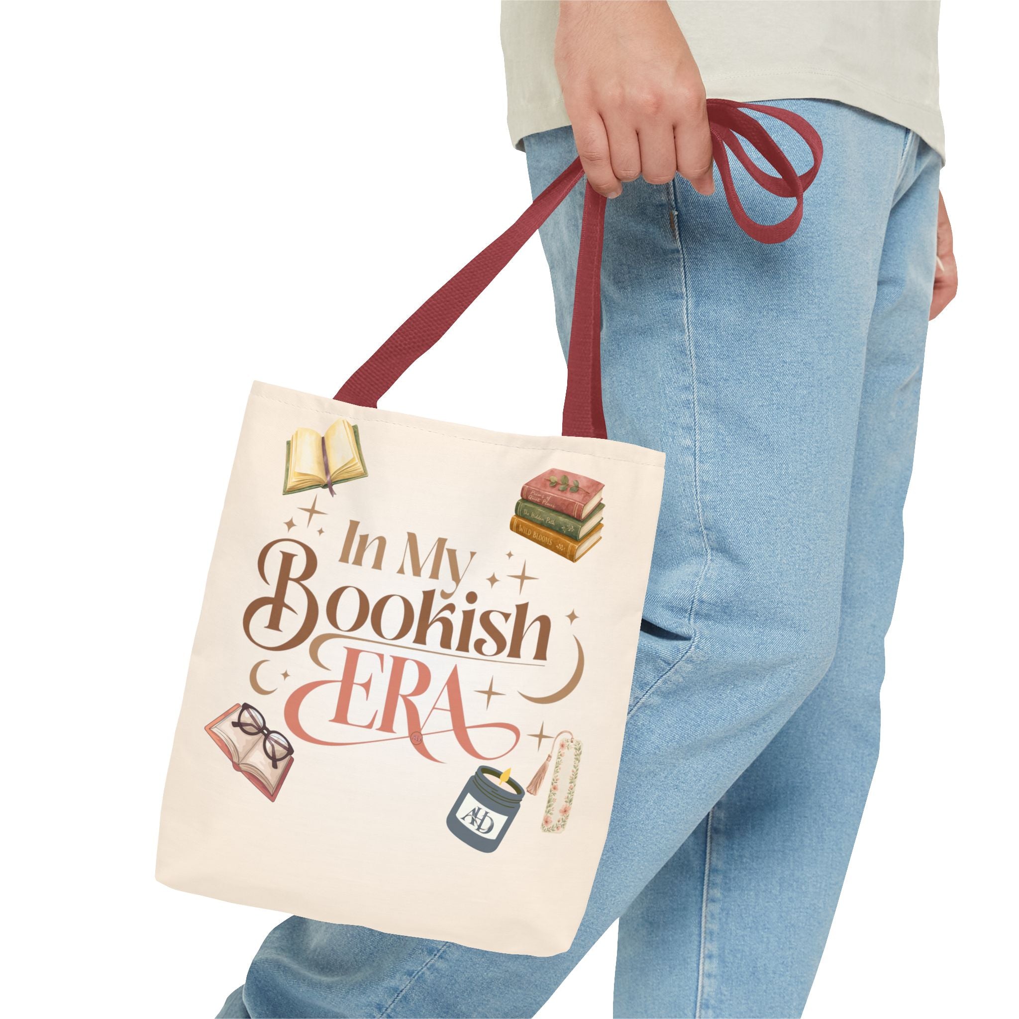 In My Bookish Era Literary Polyester Tote - Image 26