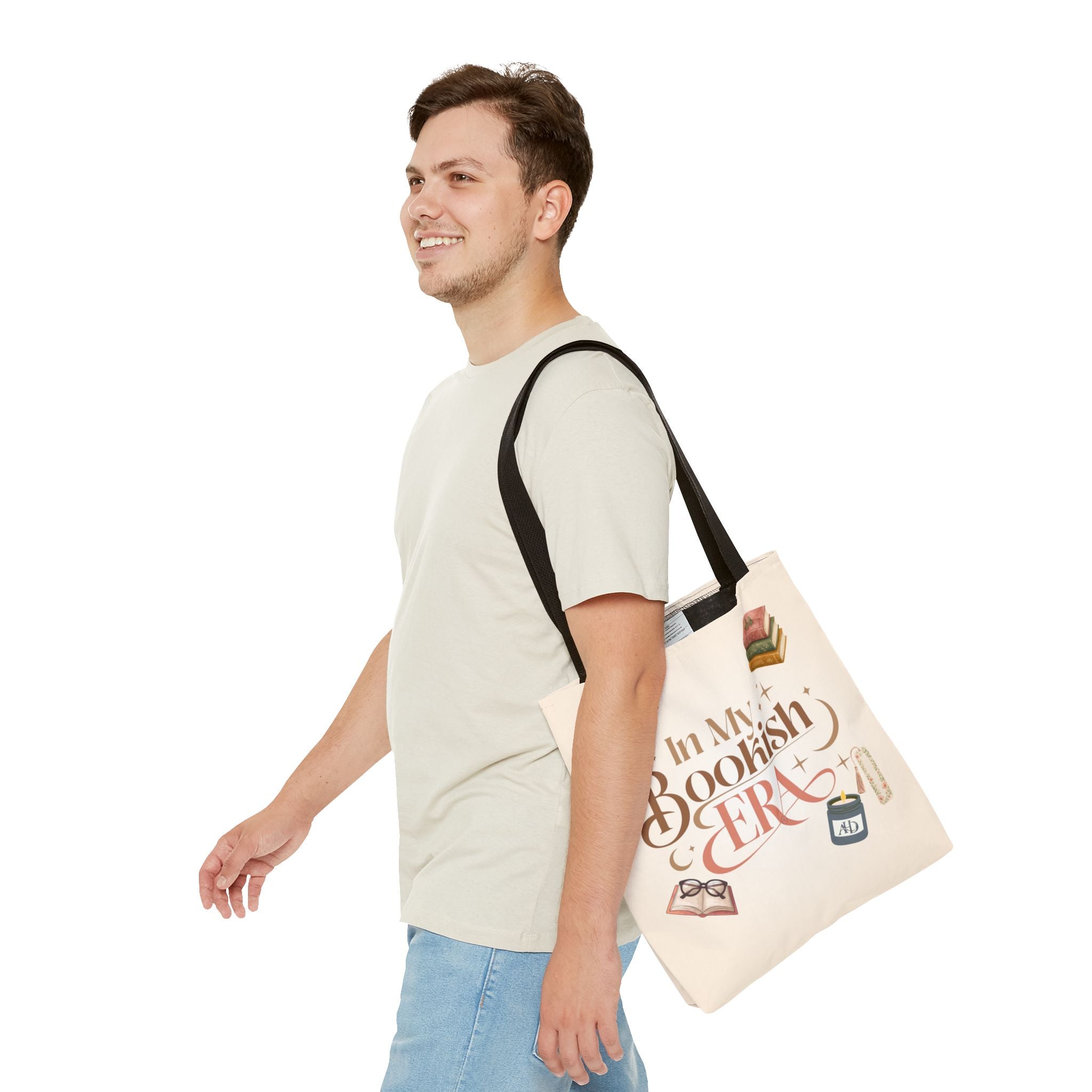 In My Bookish Era Literary Polyester Tote - Image 20