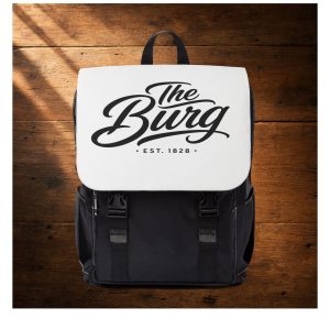 Middleburg | The Burg Canvas Backpack | Clay County Collection