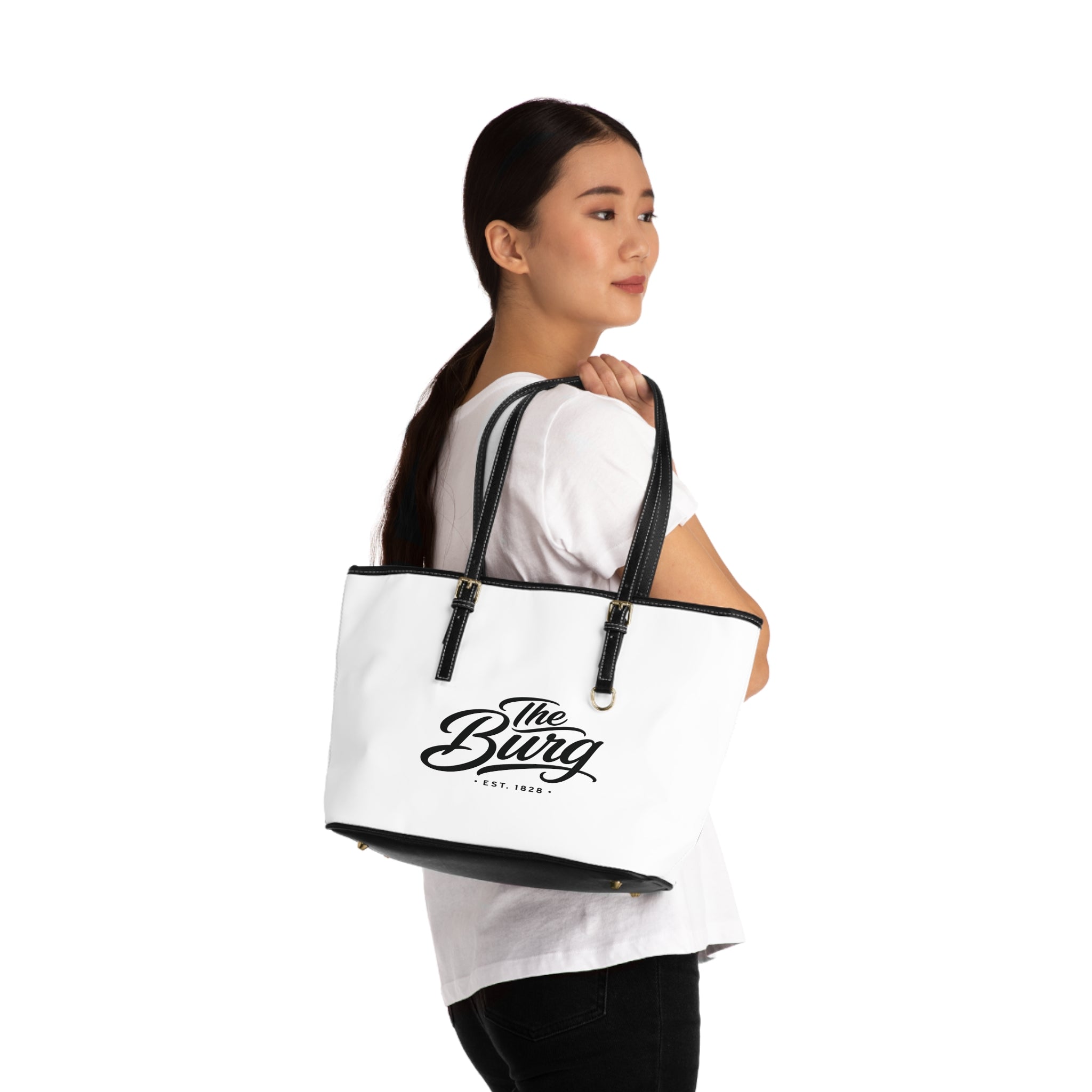 Middleburg | The Burg Premium Shoulder Tote | Clay County Collection - Image 4