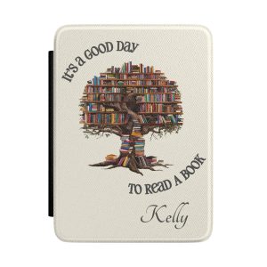 Personalized Book Tree Kindle Case