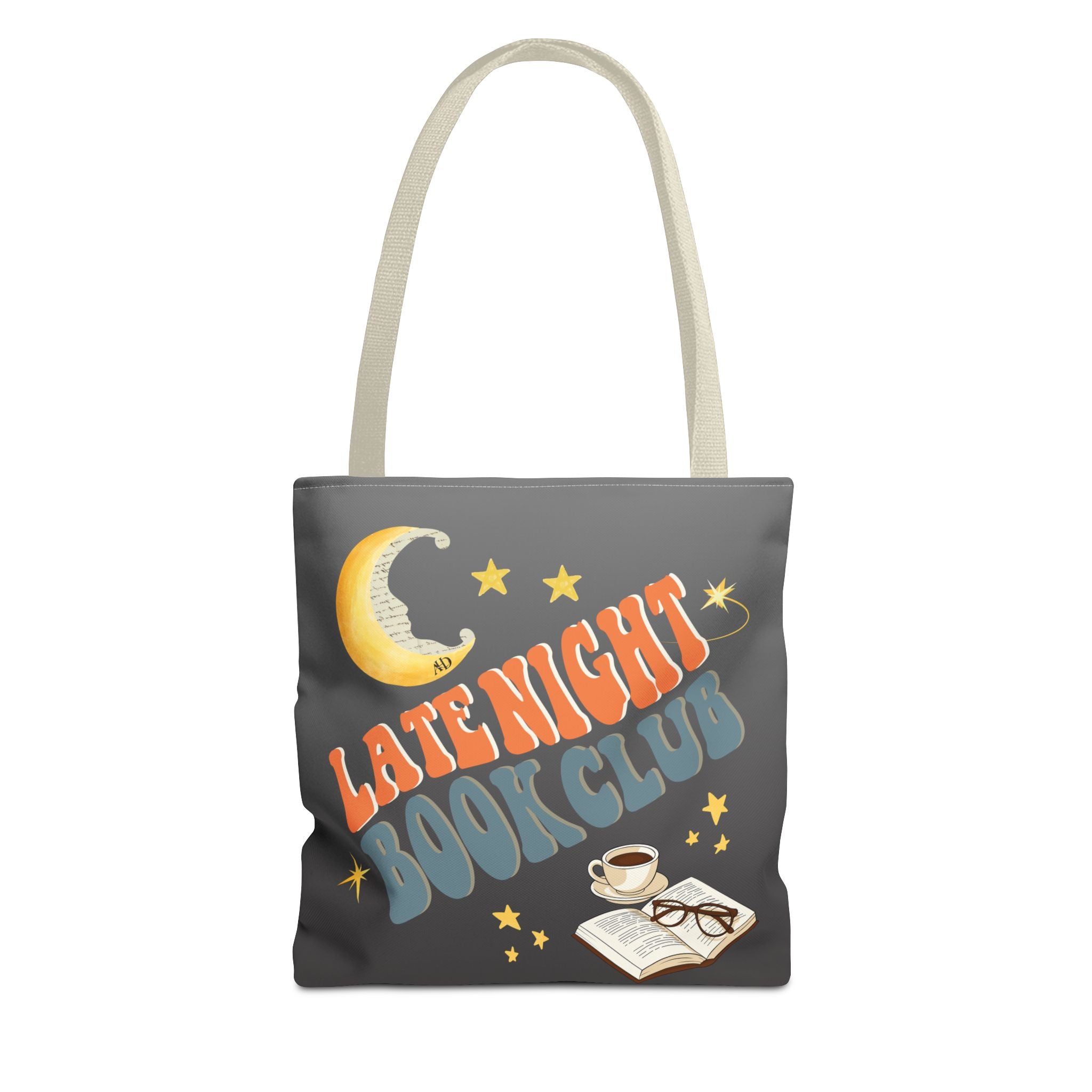 Late Night Book Club Polyester Tote Bag - Image 10