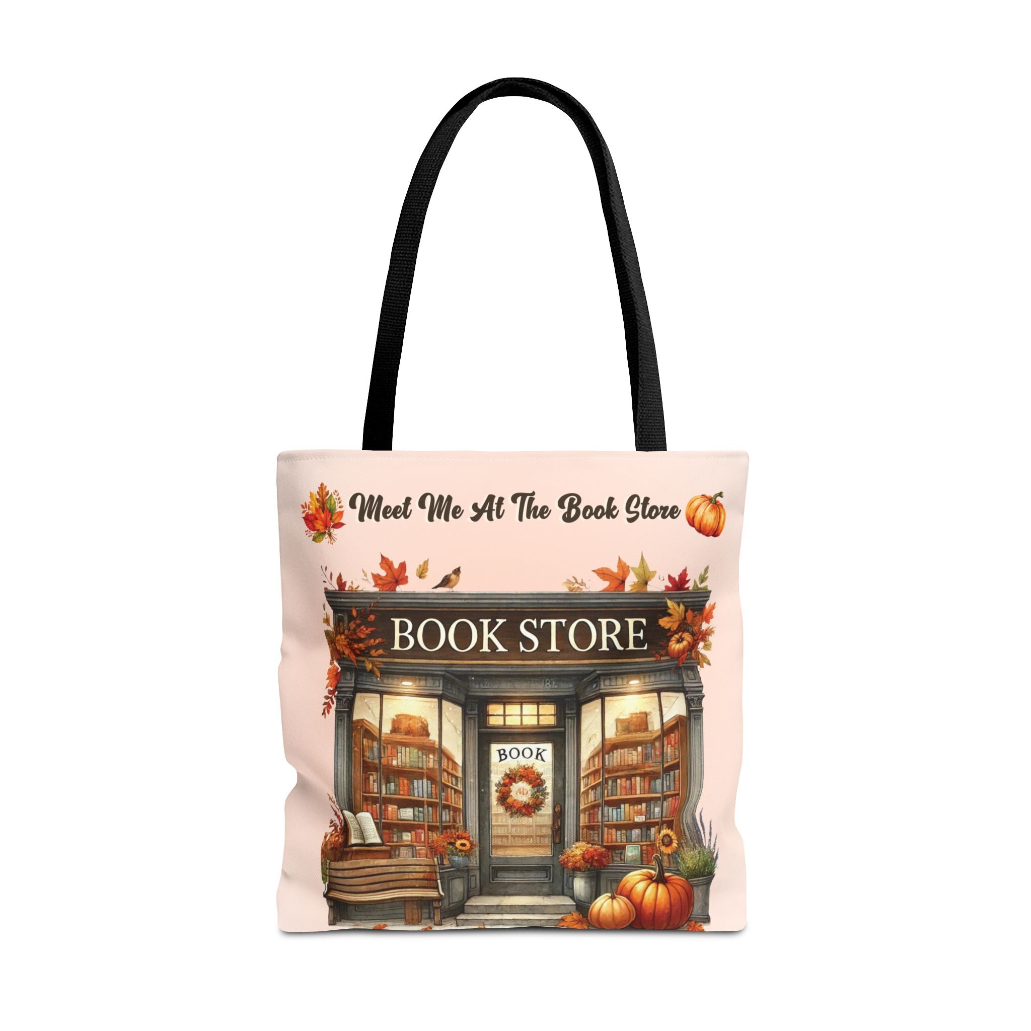 Meet Me at the Book Store Autumn Tote Bag - Image 3