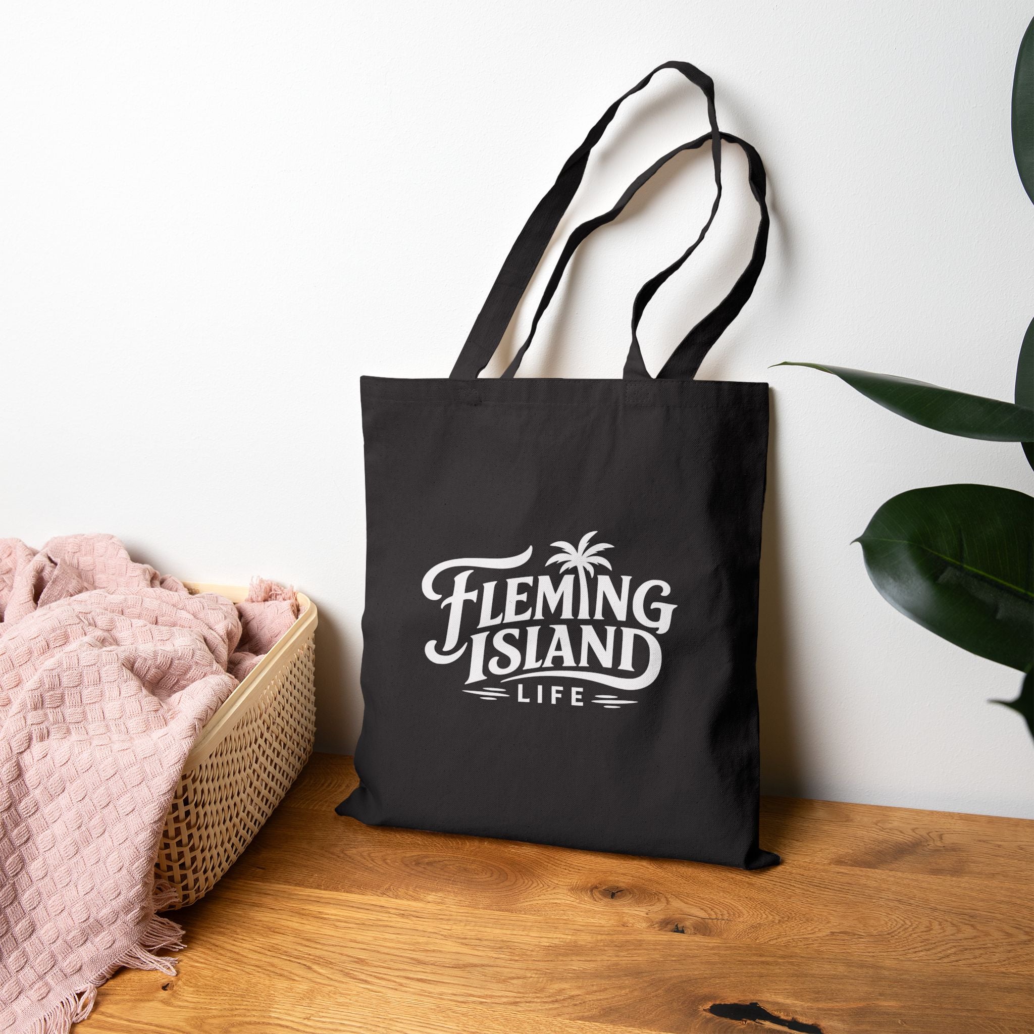 Fleming Island | Neighbors Are Meant for Day Drinking Canvas Tote | Clay County Collection - Image 13