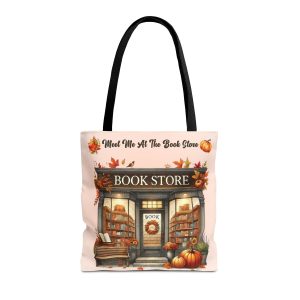 Alternative view of Meet Me at the Book Store Autumn Tote Bag