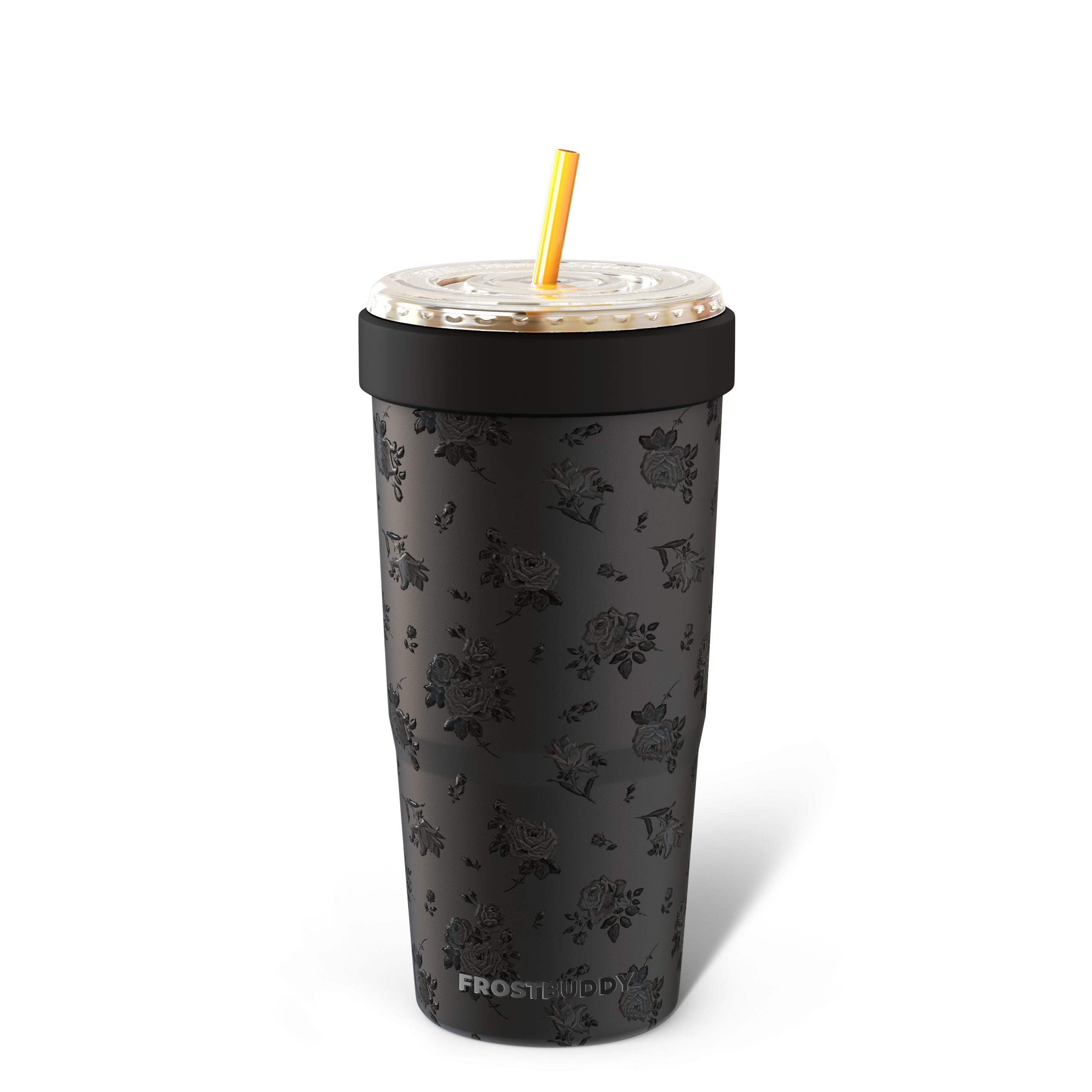 To-Go Buddy | Black Floral