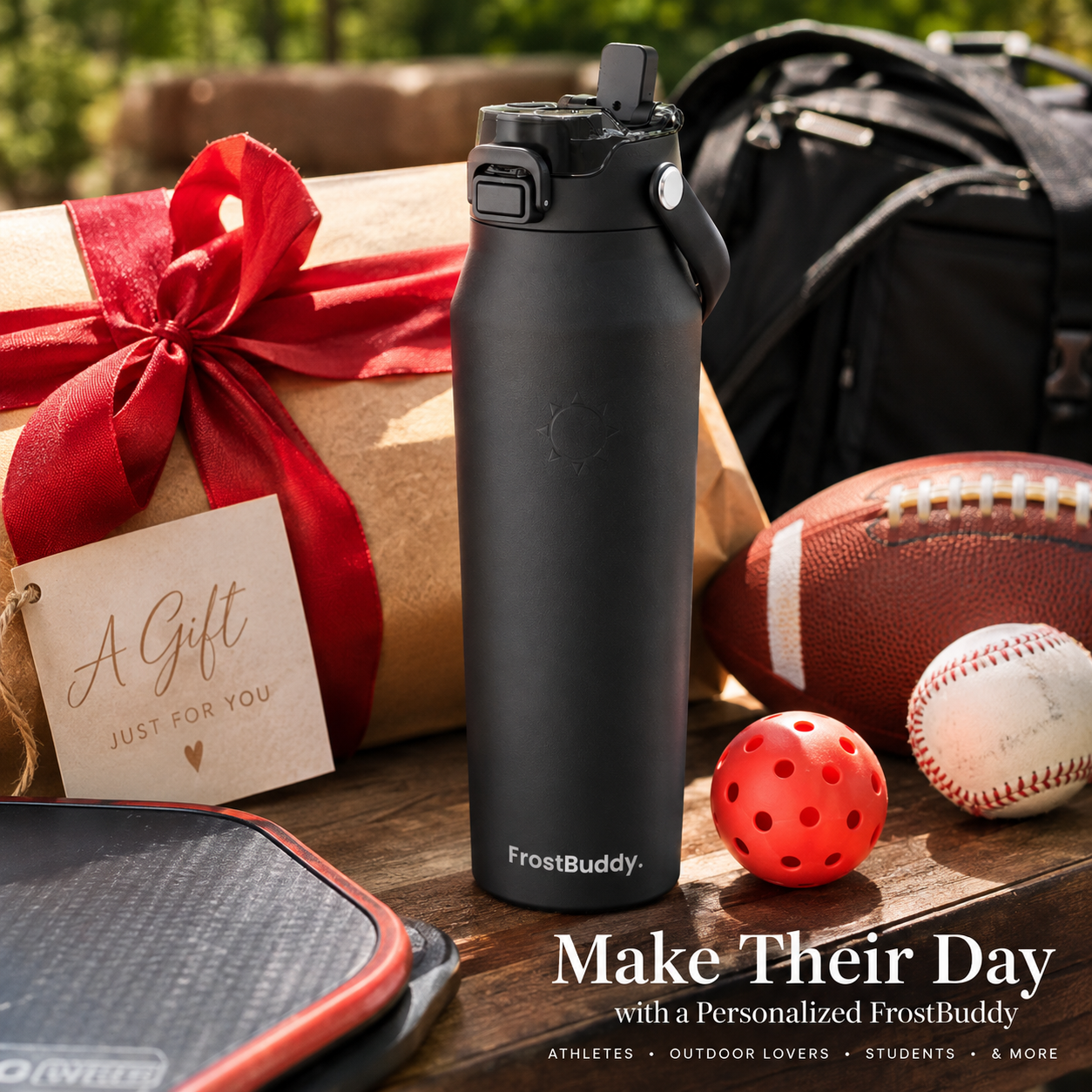 FrostBuddy Bottle Buddy 32oz - Black - Image 3