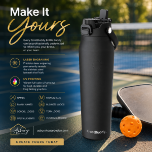 Alternative view of FrostBuddy Bottle Buddy 32oz - Black