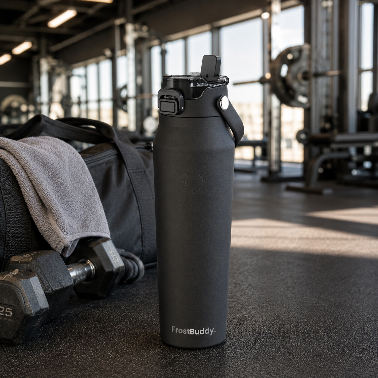 FrostBuddy Bottle Buddy 32oz - Black - Image 4