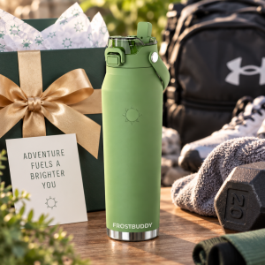 Alternative view of FrostBuddy Bottle Buddy 32oz - Moss