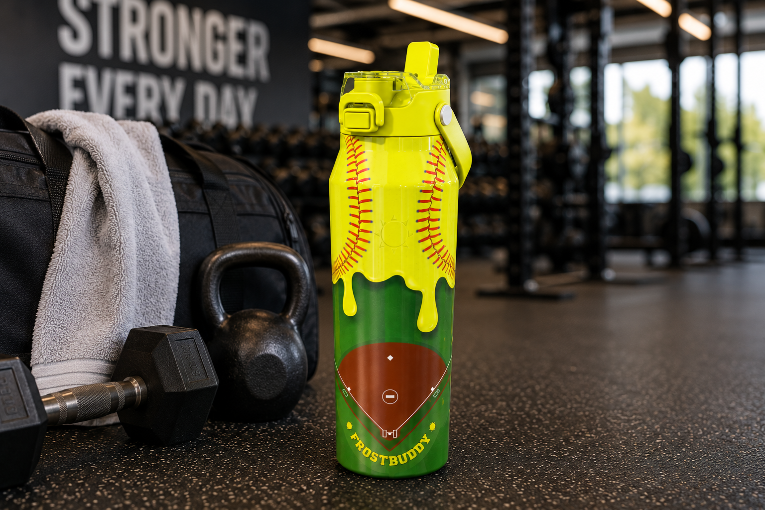 FrostBuddy Bottle Buddy 32oz - Softball Drip - Image 4