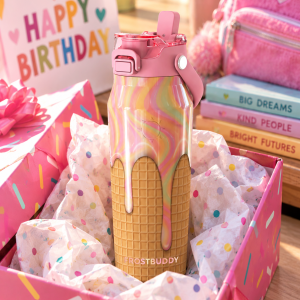 Alternative view of FrostBuddy Bottle Buddy 24oz - Sherbet Drip