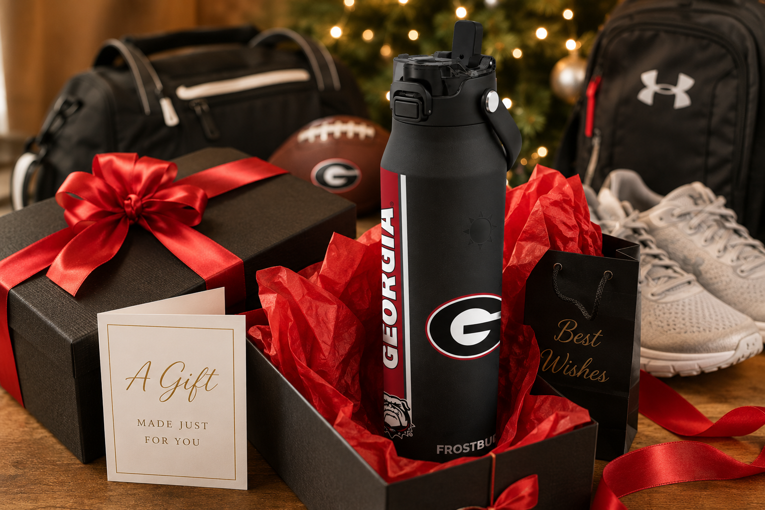 FrostBuddy Bottle Buddy 32oz - Georgia Bulldogs Black - Image 3