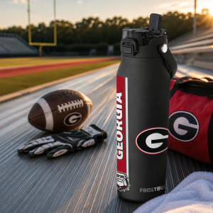 Alternative view of FrostBuddy Bottle Buddy 32oz - Georgia Bulldogs Black