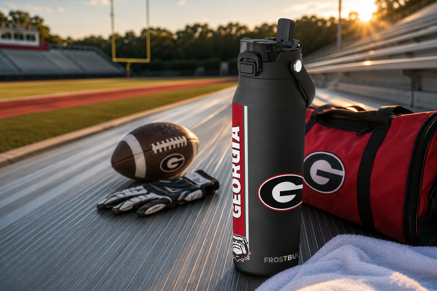 FrostBuddy Bottle Buddy 32oz - Georgia Bulldogs Black - Image 2