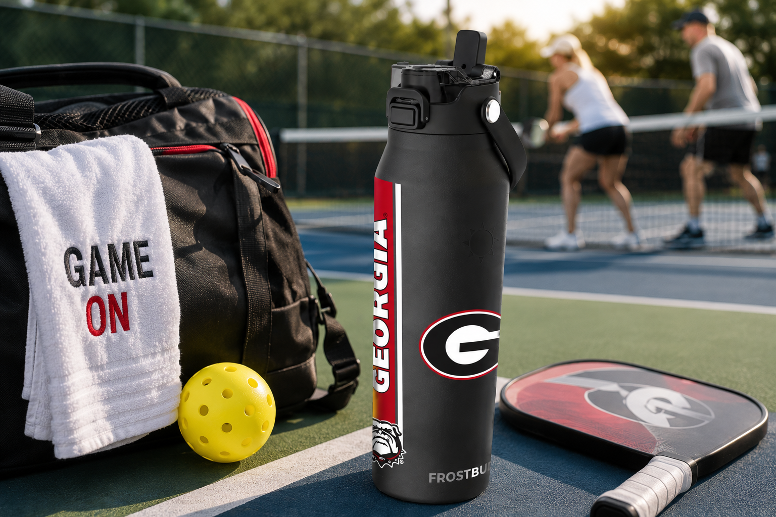 FrostBuddy Bottle Buddy 32oz - Georgia Bulldogs Black