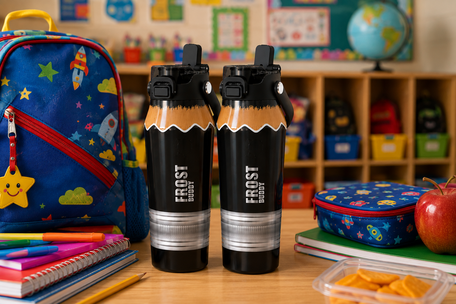 FrostBuddy Bottle Buddy 24oz - Black Pencil - Image 4