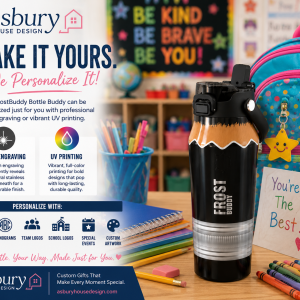 Alternative view of FrostBuddy Bottle Buddy 24oz - Black Pencil