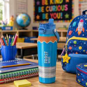 FrostBuddy Bottle Buddy 24oz - Blue Pencil