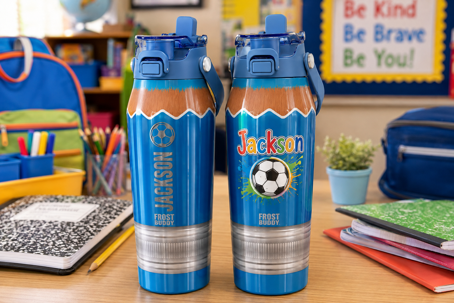 FrostBuddy Bottle Buddy 24oz - Blue Pencil - Image 2