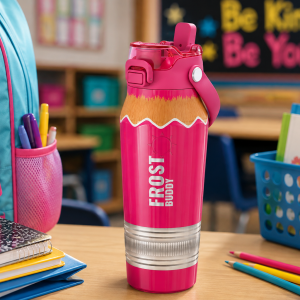 FrostBuddy Bottle Buddy 24oz - Pink Pencil