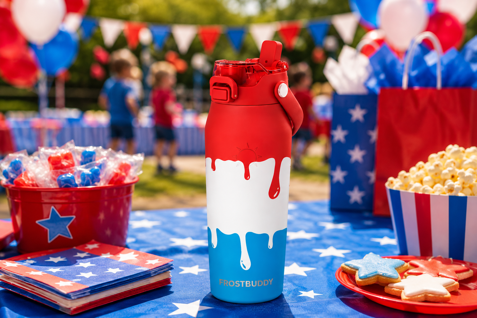FrostBuddy Bottle Buddy 24oz - Rocket Pop - Image 2