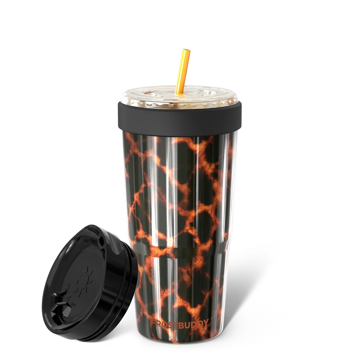 FrostBuddy To-Go Buddy 30oz - Amber Tortoise - Image 5