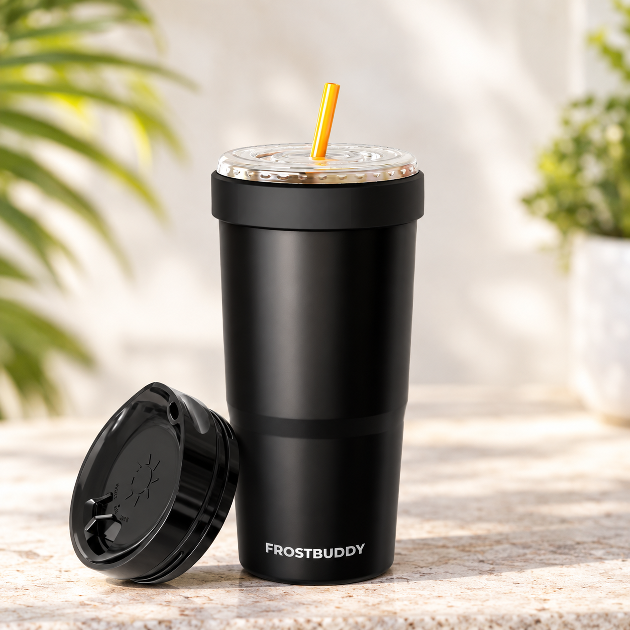 FrostBuddy To-Go Buddy 30oz - Black - Image 4