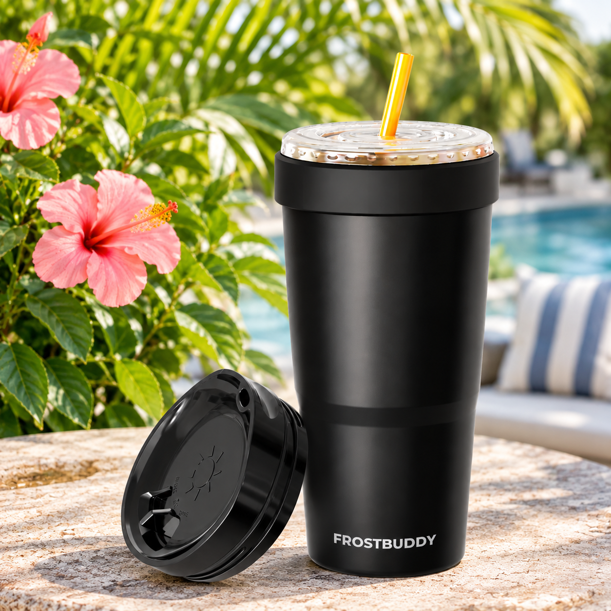 FrostBuddy To-Go Buddy 30oz - Black - Image 5