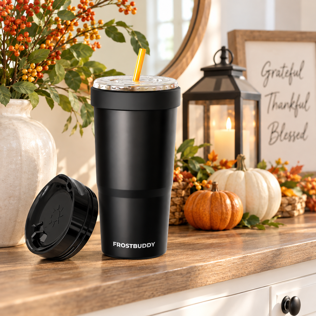 FrostBuddy To-Go Buddy 30oz - Black - Image 7
