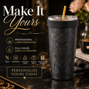 Alternative view of FrostBuddy To-Go Buddy 30oz - Black Lace