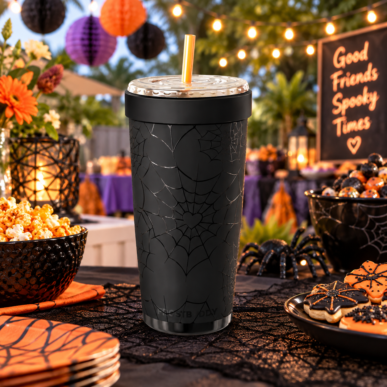 FrostBuddy To-Go Buddy 30oz - Black Widow - Image 5
