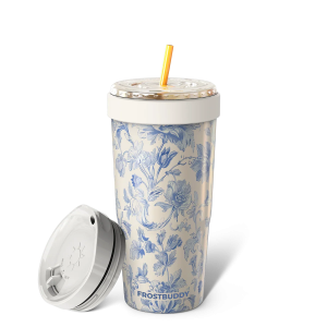FrostBuddy To-Go Buddy 30oz - Blue Floral