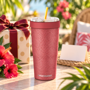 Alternative view of FrostBuddy To-Go Buddy 30oz - Burgundy Glitz