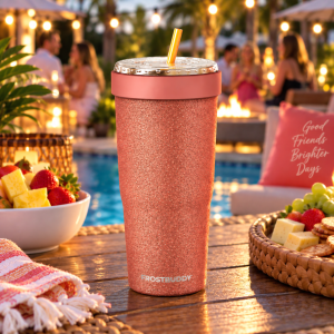 Alternative view of FrostBuddy To-Go Buddy 30oz - Copper Glitz