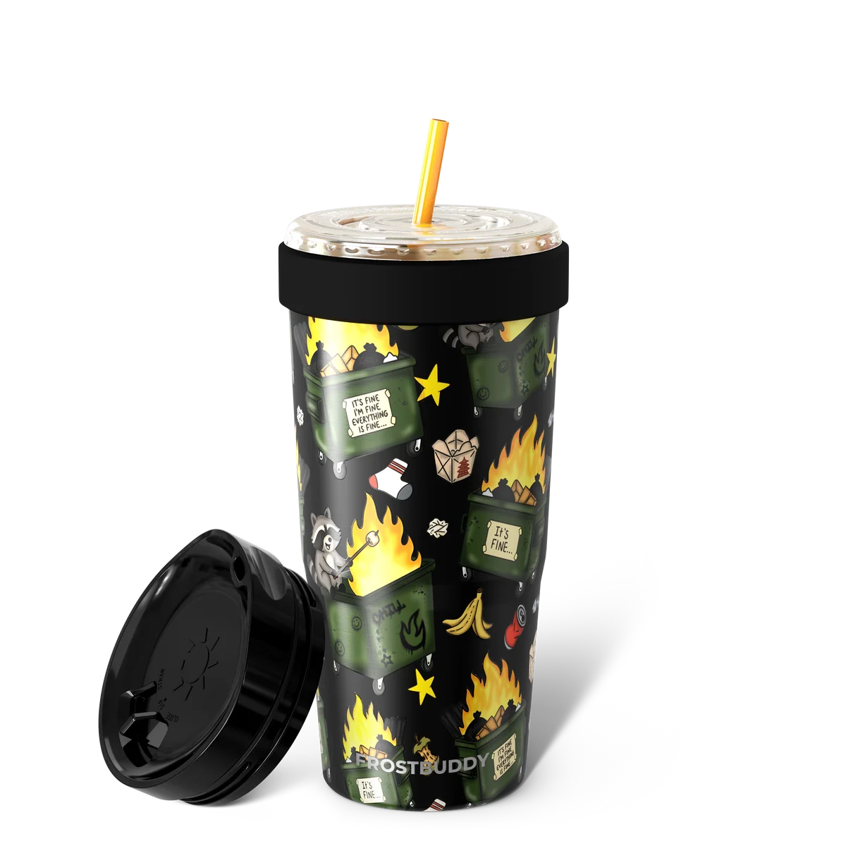 FrostBuddy To-Go Buddy 30oz - Dumpster Fire
