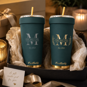 Alternative view of FrostBuddy To-Go Buddy 30oz - Emerald Elegance