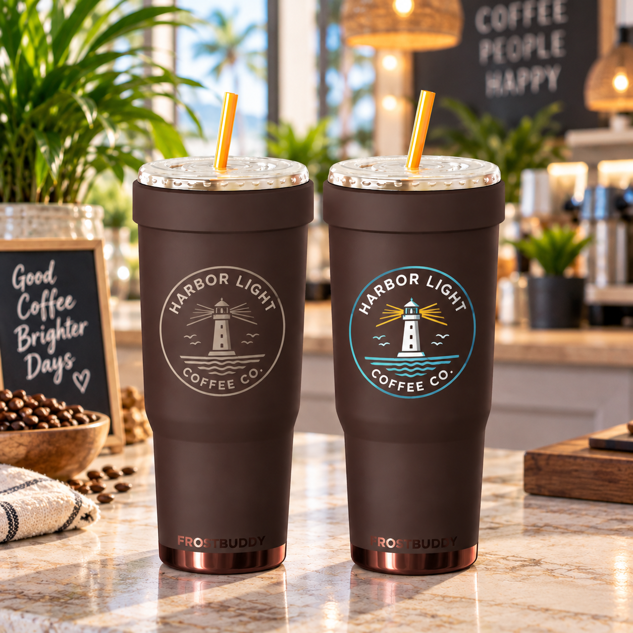 FrostBuddy To-Go Buddy 30oz - Espresso - Image 2