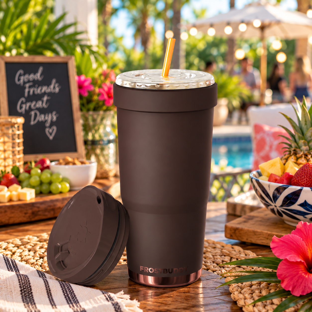 FrostBuddy To-Go Buddy 30oz - Espresso - Image 5