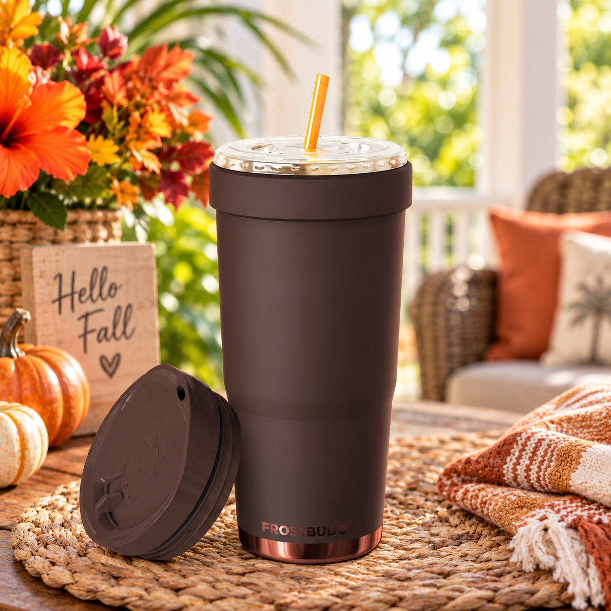 FrostBuddy To-Go Buddy 30oz - Espresso - Image 7