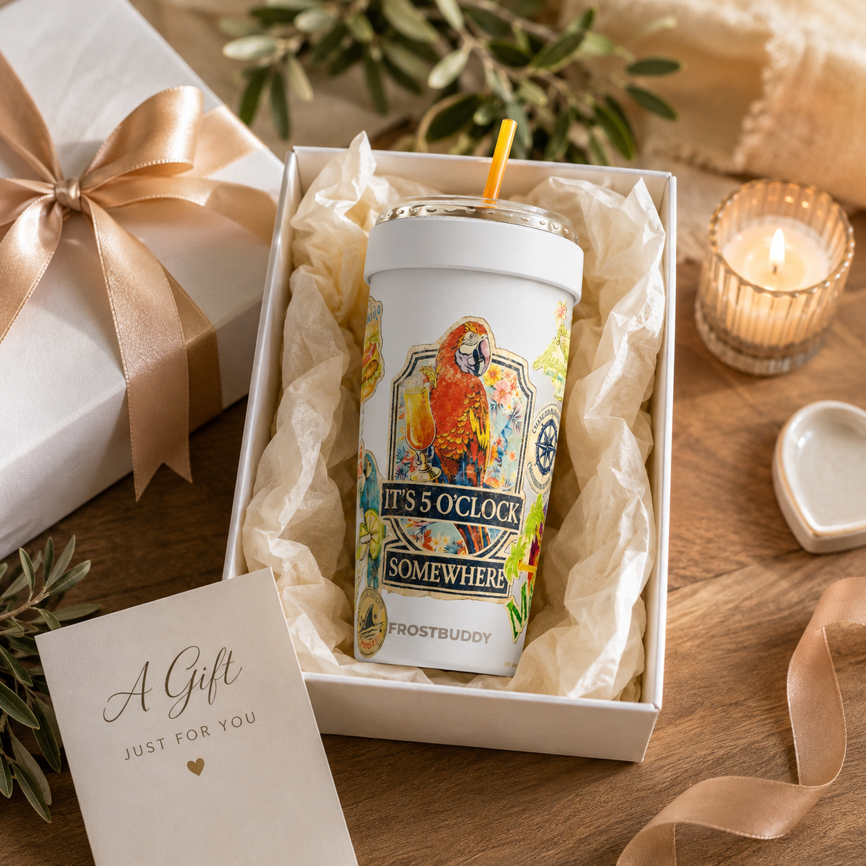 FrostBuddy To-Go Buddy 30oz - Margaritaville Cream - Image 2