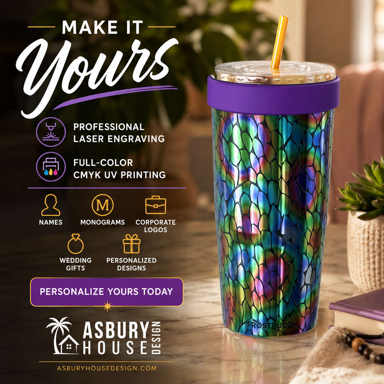 FrostBuddy To-Go Buddy 30oz - Metallic Myth - Image 3