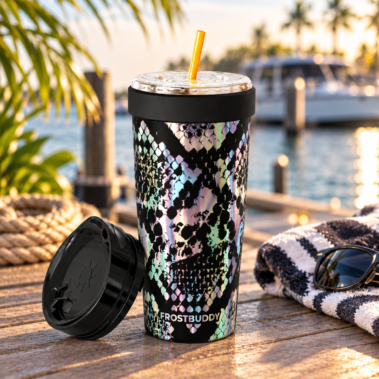 FrostBuddy To-Go Buddy 30oz - Metallic Venom - Image 4