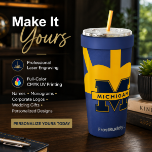 Alternative view of FrostBuddy To-Go Buddy 30oz - Michigan Wolverines | Gameday