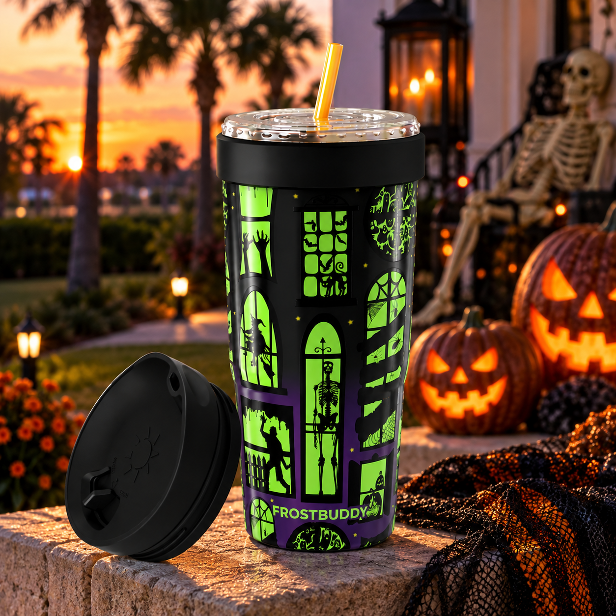 FrostBuddy To-Go Buddy 30oz - Midnight Manor - Image 3