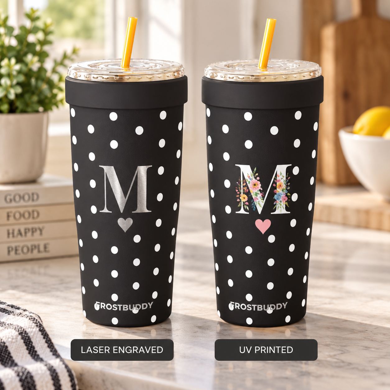 FrostBuddy To-Go Buddy 30oz - Polka Dot - Image 2