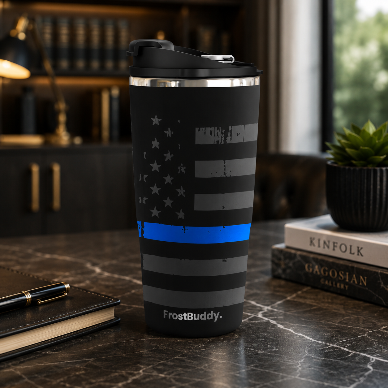 FrostBuddy To-Go Buddy 30oz - Police Black