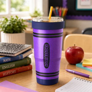 FrostBuddy To-Go Buddy 30oz - Purple Crayon